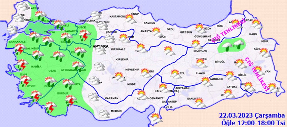 Meteoroloji uyardı! Yağmurlu hava geri döndü (İstanbul'da bugün hava nasıl olacak?) - 4
