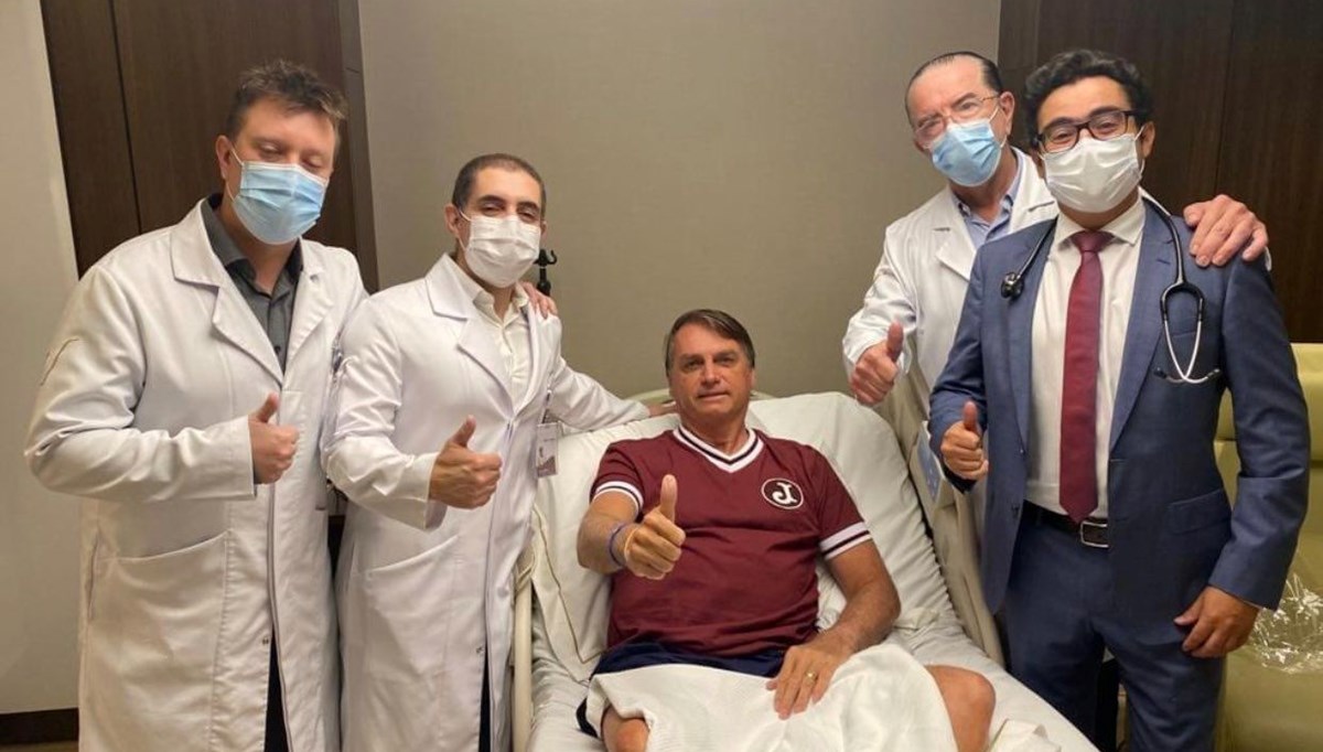 Brezilya Devlet Başkanı Bolsonaro taburcu edildi