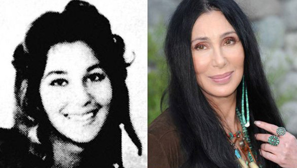 Шер фото в молодости и сейчас Шер фото в молодости и сейчас