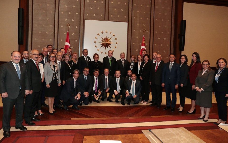 Cumhurbaşkanı Erdoğan: Sorunların iş dünyasını olumsuz etkilemesini istemem (ABD'li şirketlerle toplantı) - 1