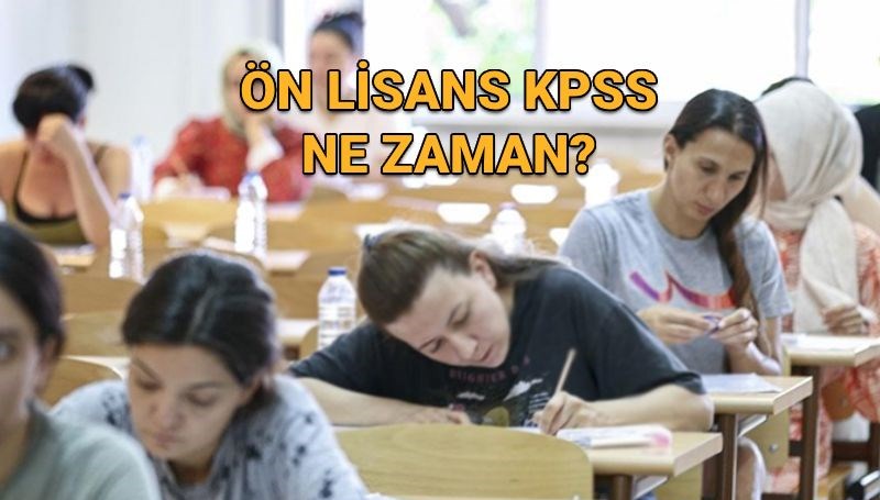 Ön lisans KPSS ne zaman, bu yıl yok mu?