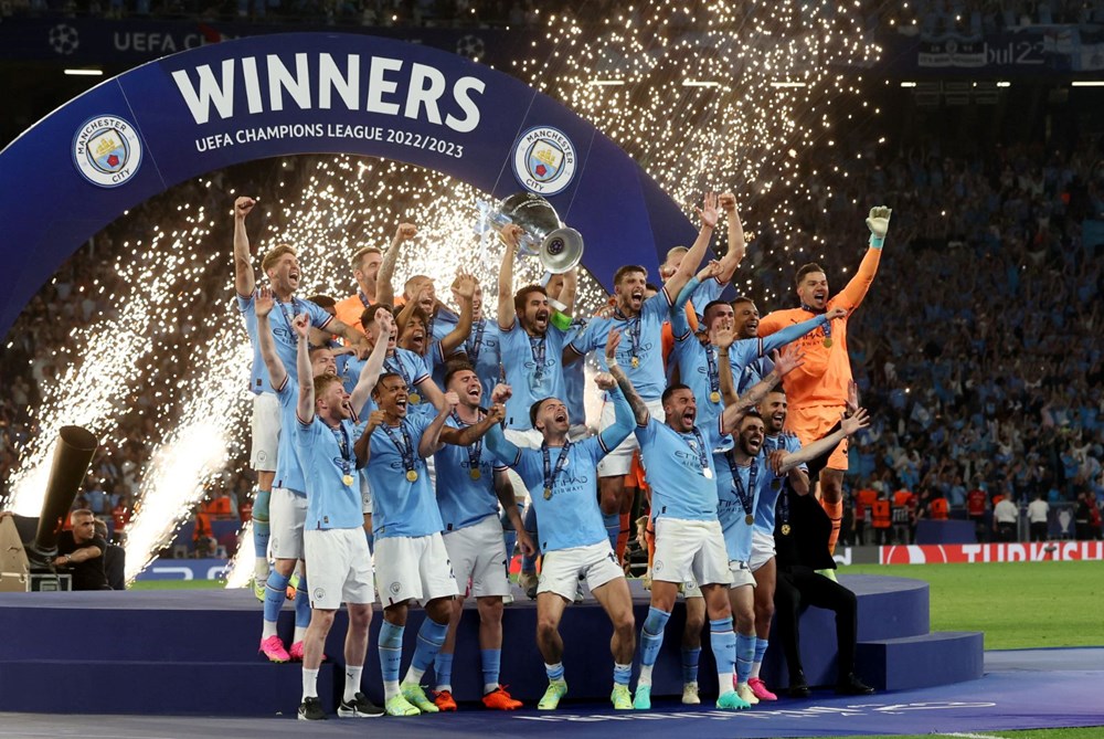 Şampiyonlar Ligi'nde kupa Manchester City'nin - 28