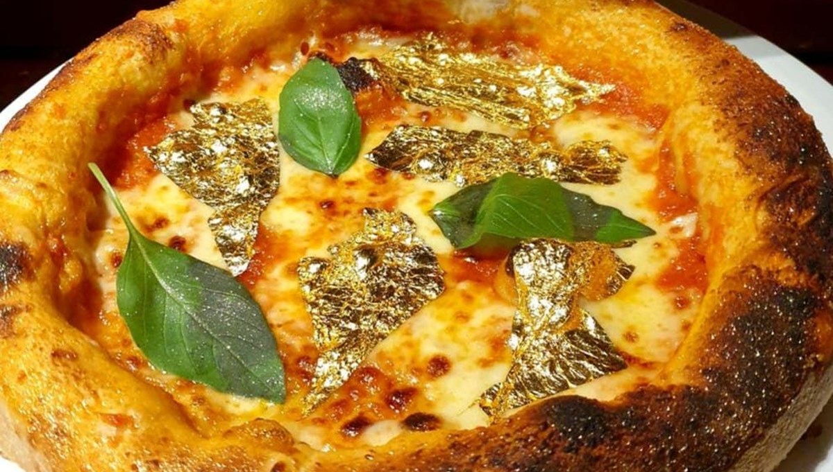 İskoç restoran Nusret Gökçe'den ilham aldı: Altın pizza üretti