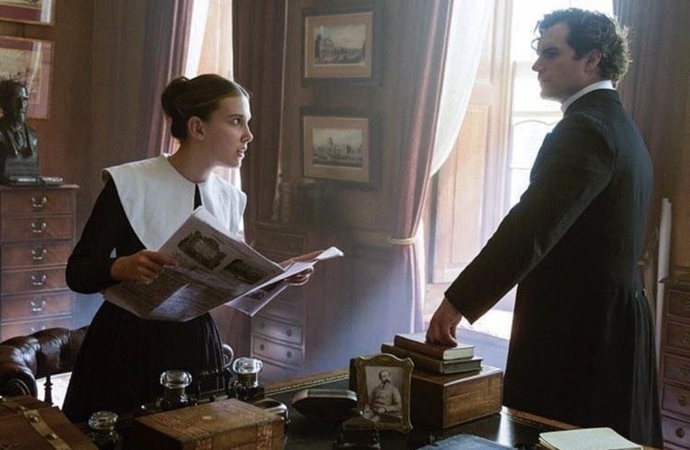 Millie Bobby Brown ve Henry Cavill'lı Enola Holmes'tan ilk kareler - 4