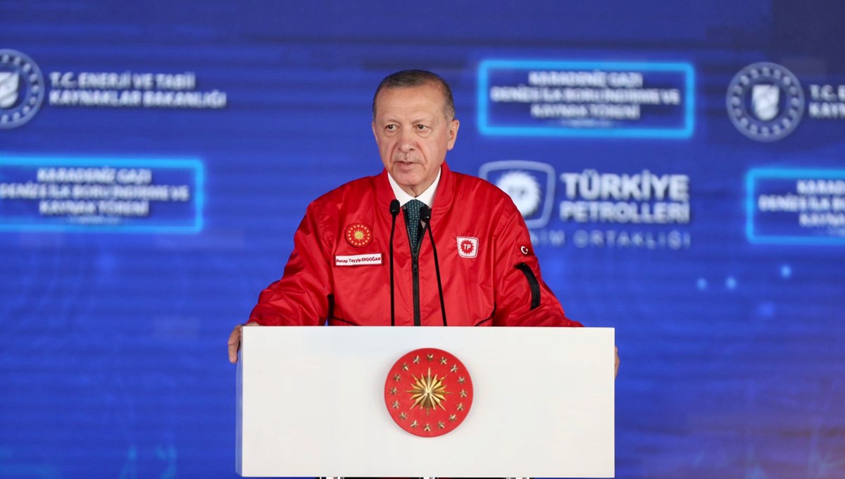 Cumhurbaşkanı Erdoğan: İlk gaz 2023'te sistemde olacak