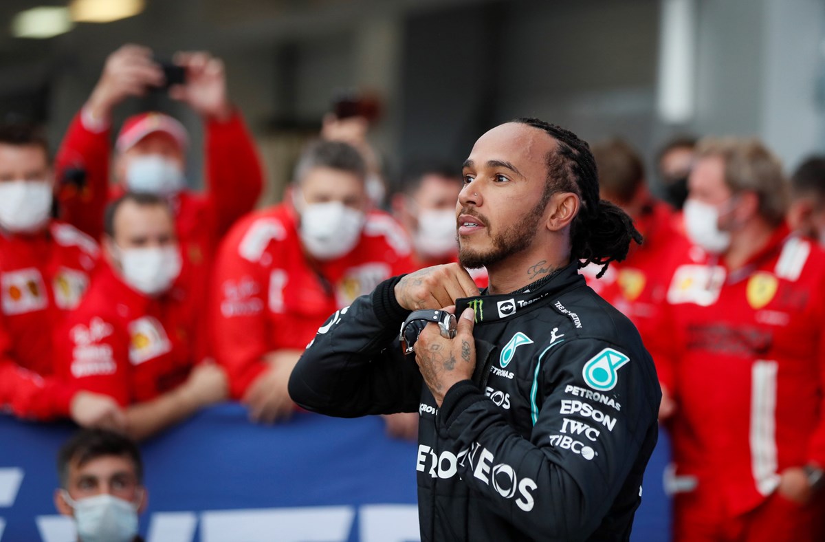 İngiliz pilot Lewis Hamilton