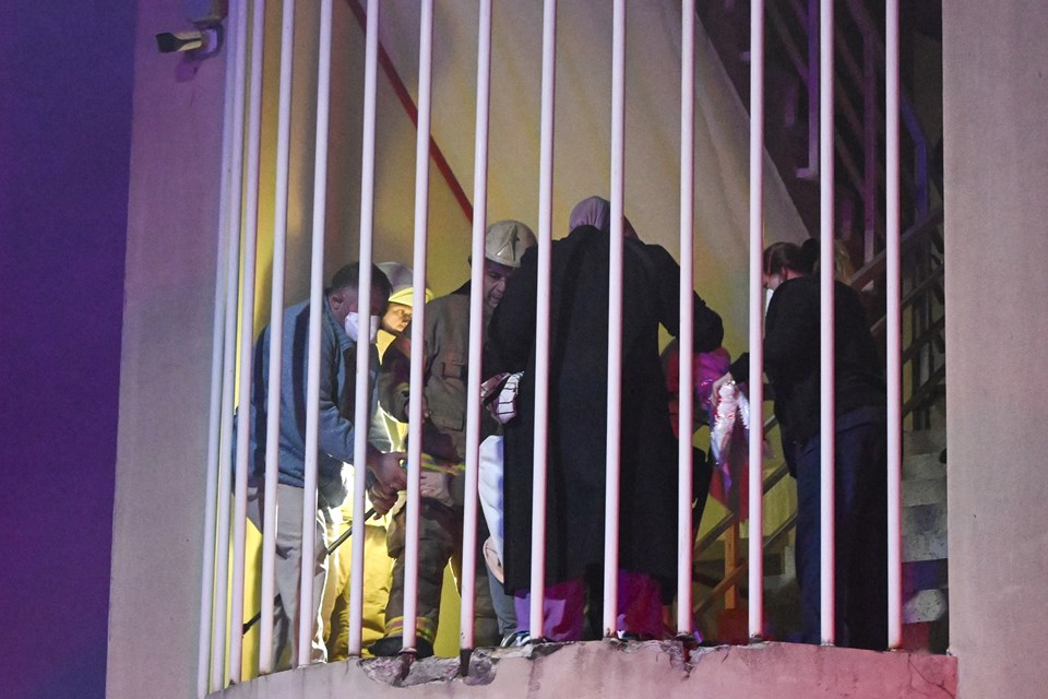 Üsküdar'da hastane yangını - 1