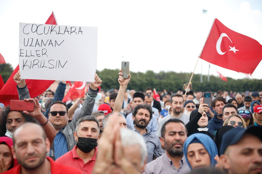 Aşı karşıtları miting yaptı: İşte kareler - 26