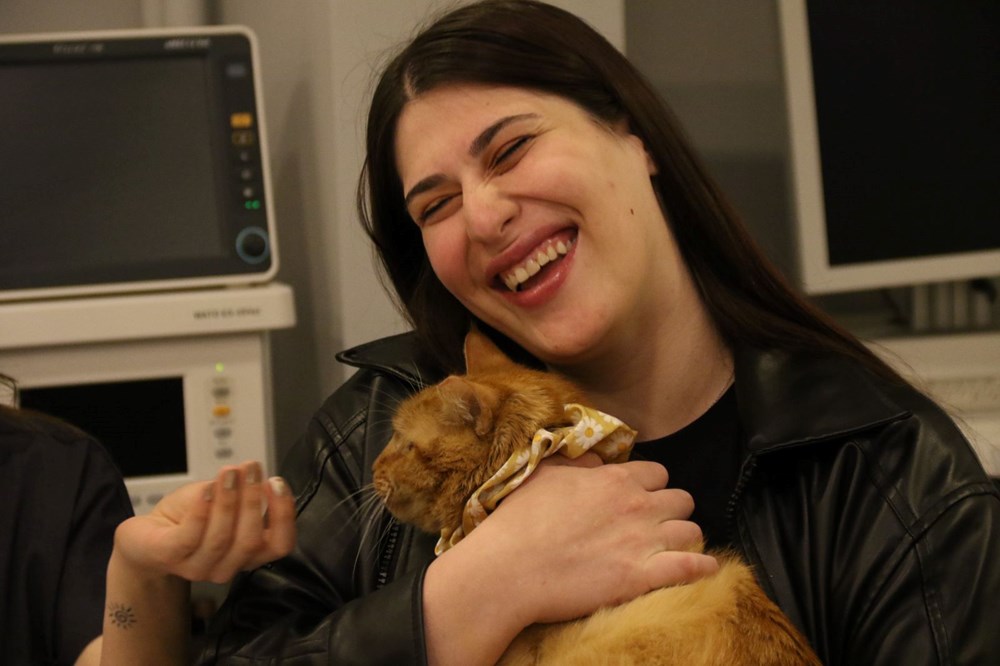 Üniversite Öğrencisi Tekerlekli Sandalyeye Mahkûm Kedinin Hayatına Umut Oldu 75 4uH kOvi4EaAl1FAtftoLQ