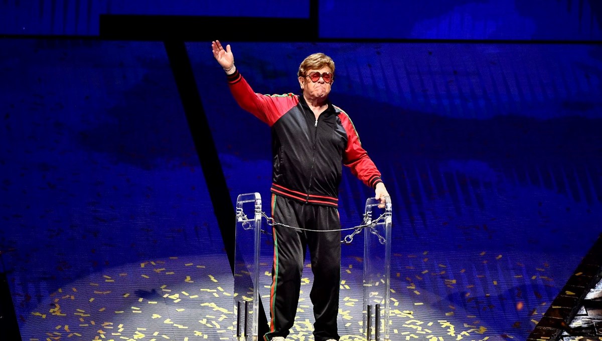 Elton John dünya turnesini tamamladı: 50 yıllık kariyerinin son konseri