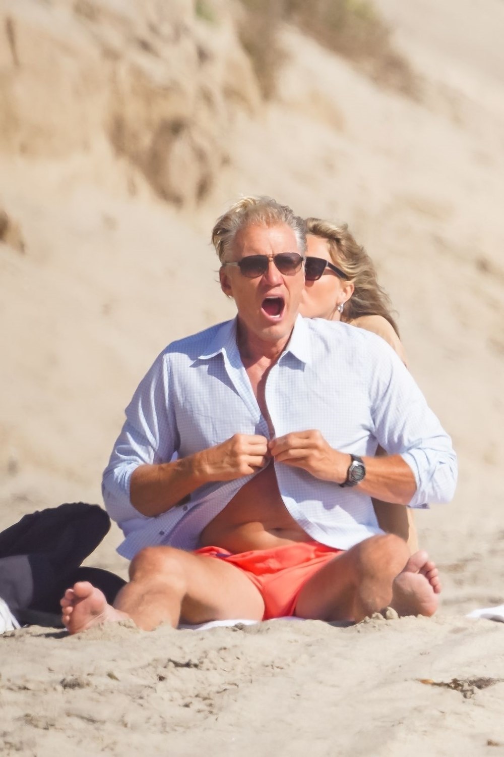Rocky filminin yıldızı Dolph Lundgren 38 yaş küçük nişanlısıyla tatilde - 11