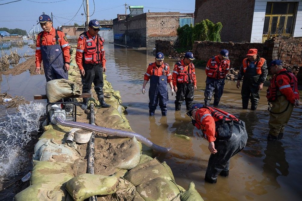 Çin'de sel felaketi: 15 can kaybı - 13
