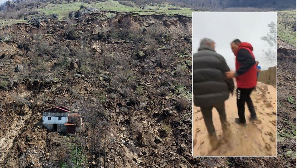 Sisler içinde ölümden kaçış! Jandarmanın sireni hayatlarını kurtardı