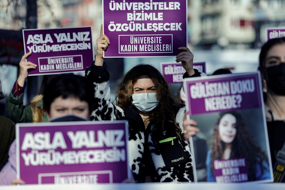 İstanbul'da Gülistan Doku eylemi - 2