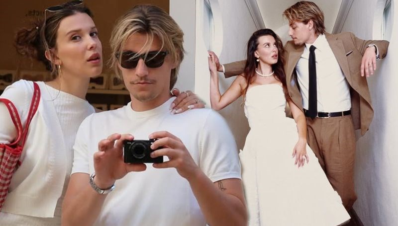 Millie Bobby Brown'dan mutlu aile pozu