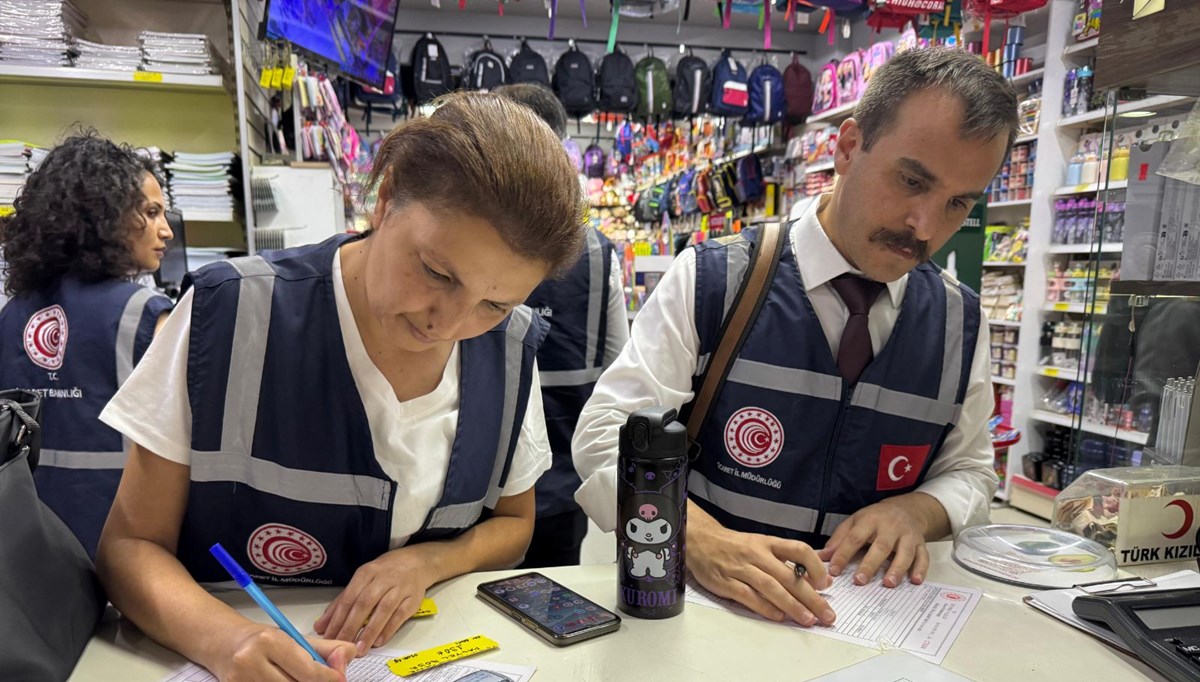 Kırtasiye ve okul ürünleri denetimi sürüyor