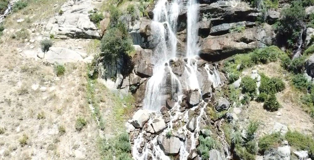 Antalya’da Akdağ eteklerindeki Uçarsu Şelalesi kurudu - 8