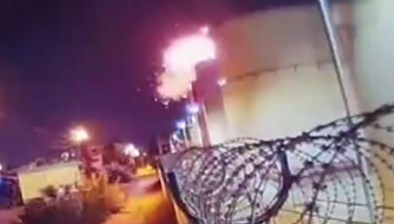 Mersin'de korkutan patlama: Petrol tankına drone çarptı