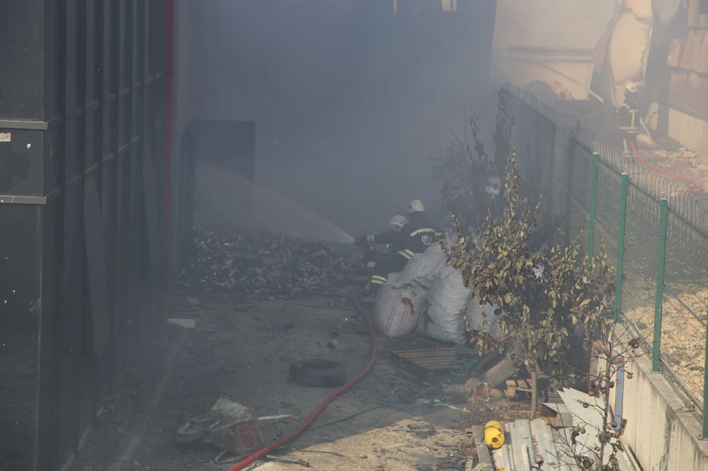 Tekirdağ’da kimya fabrikasında yangın - 4