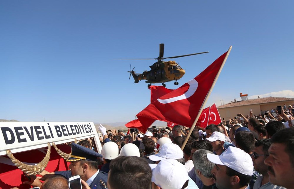 Şehit onbaşı Müsellim Ünal Kayseri'de toprağa verildi - 6