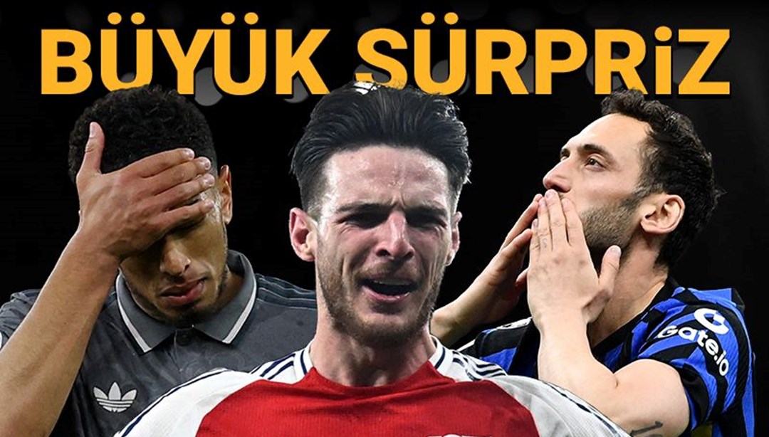 Şampiyonlar Ligi'nde sürprizlerin gecesi: Declan Rice yıldızlaştı; Arsenal, Real Madrid'i dağıttı
