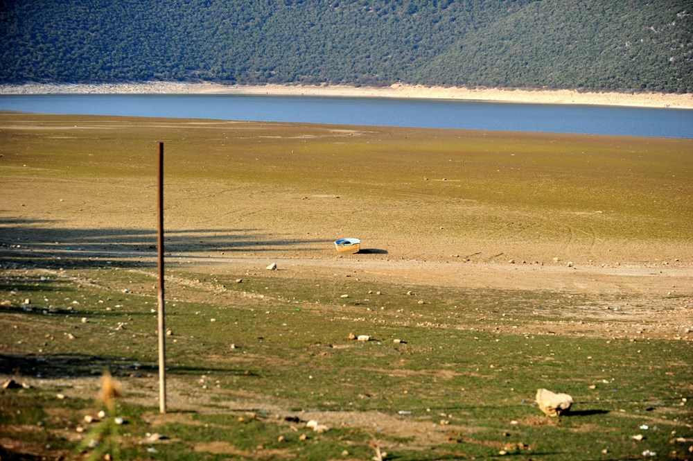 Gölbaşı Barajı'nın yüzde 70'i kurudu - 8