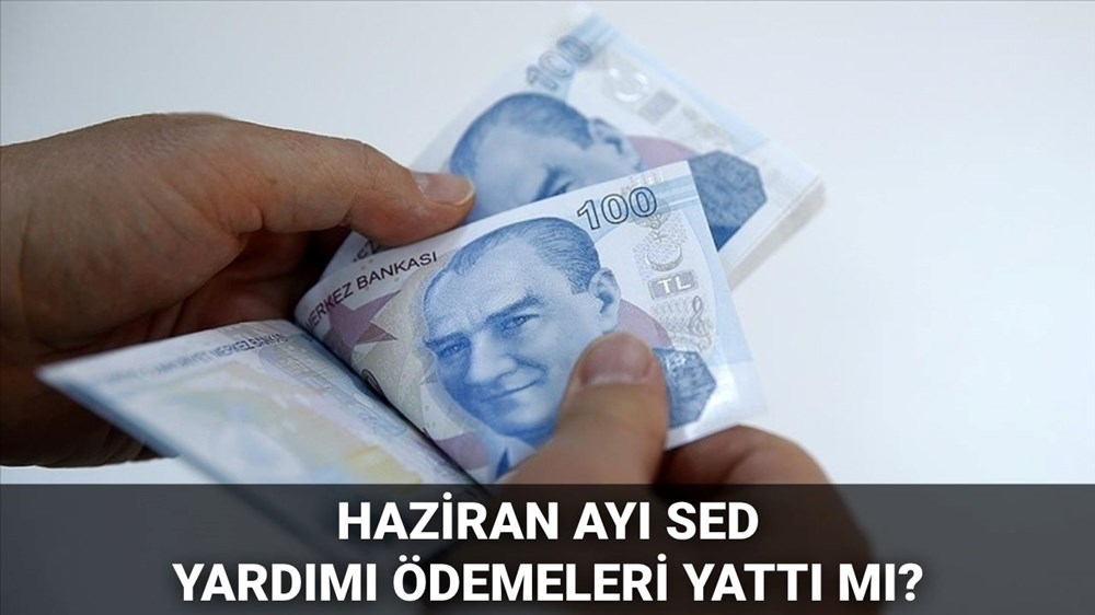 Haziran ayı SED ödemesi sorgulama 2025: SED ödemeleri yattı mı, ne zaman yatacak? - 1
