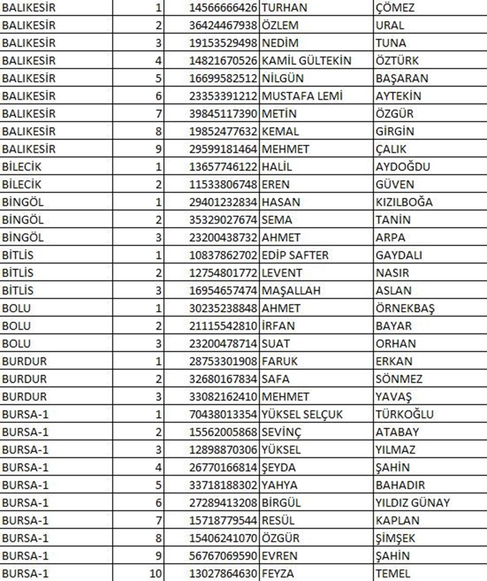 İYİ Parti milletvekili aday listesi açıklandı (İYİ Parti hangi illerde, kaç aday gösterdi?) - 7