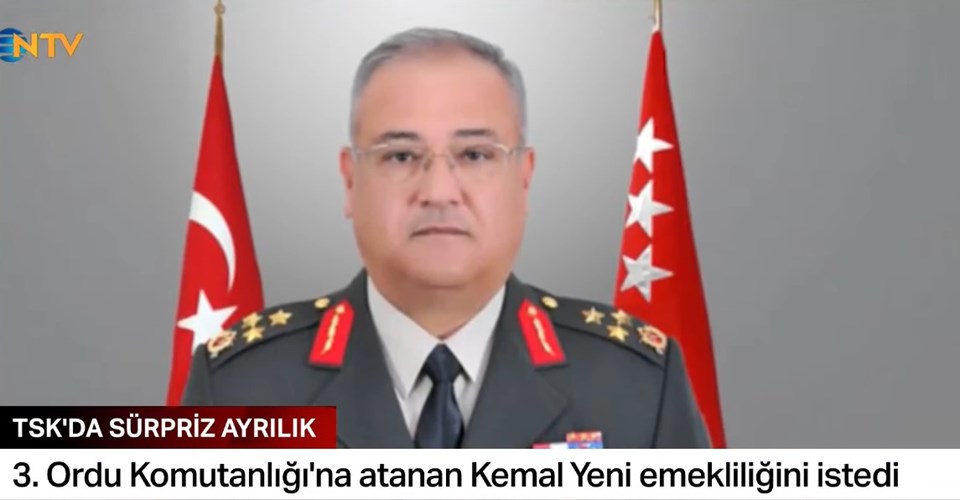 TSK'da sürpriz ayrılık: Orgeneral Kemal Yeni emekliliğini istedi - 1