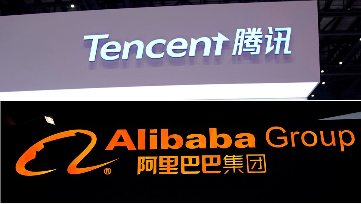 Çin'den Alibaba ve Tencent'e 76 bin 500'er dolar ceza