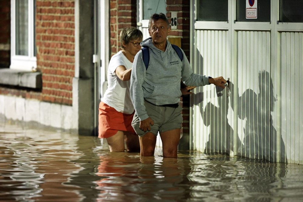 Belçika'da aşırı yağışlar yeniden sele neden oldu - 9