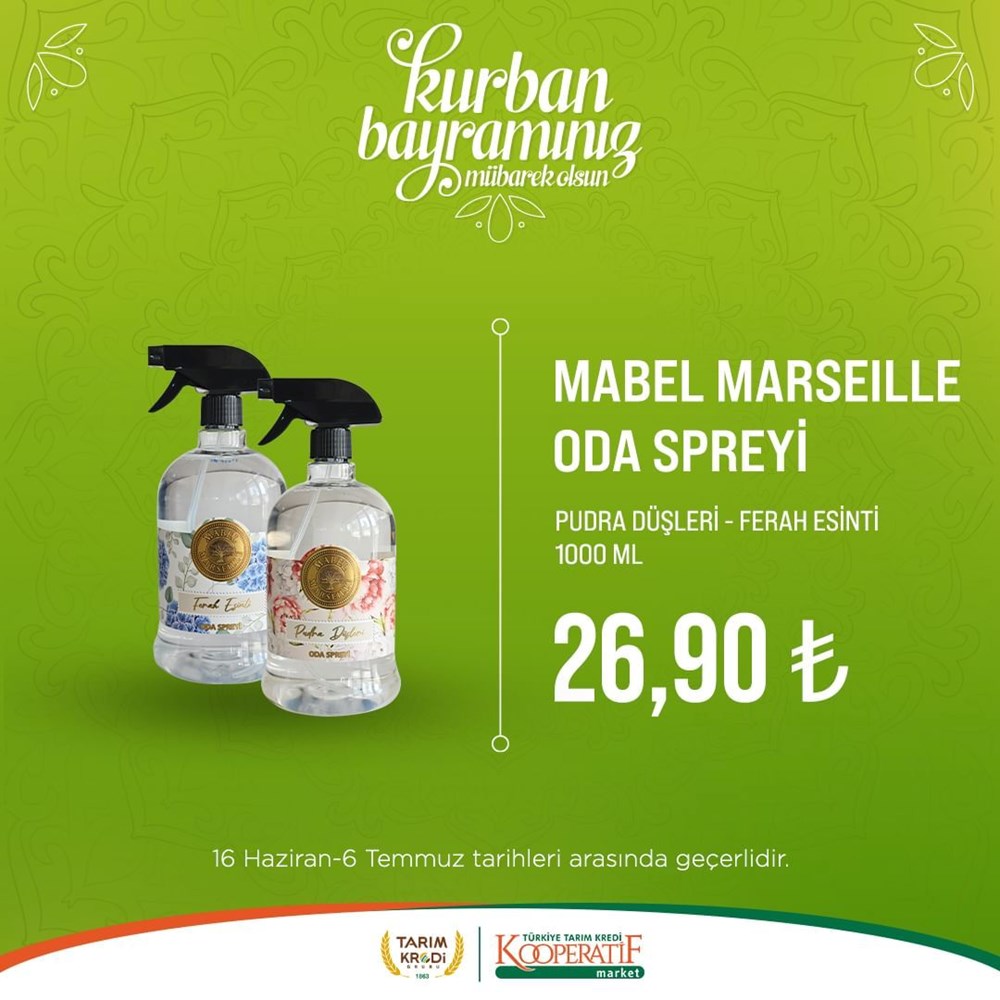 Tarım Kredi Kooperatif Market yeni indirimli ürünler listesi (18 Haziran-6 Temmuz 2023 Tarım Kredi Market indirimleri) - 15