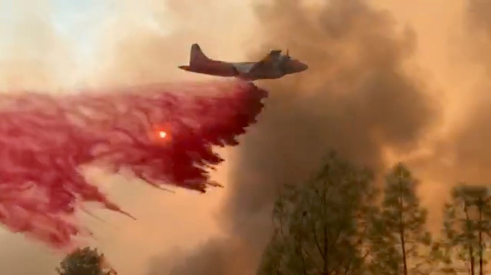 California'da 8 bin kilometrekare alan yandı, rekor kırıldı - 8