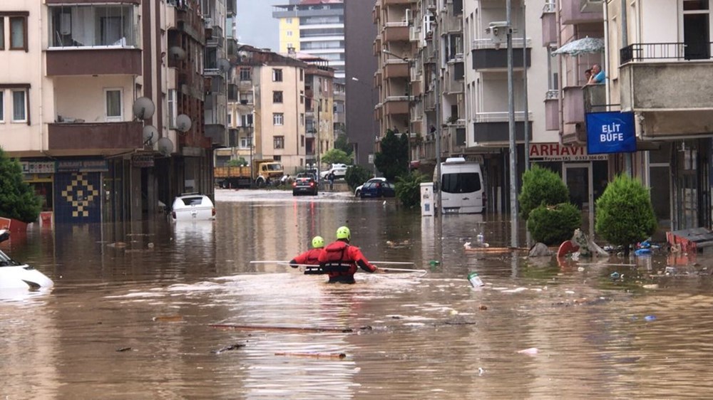 Do�u Karadeniz yine sele teslim!