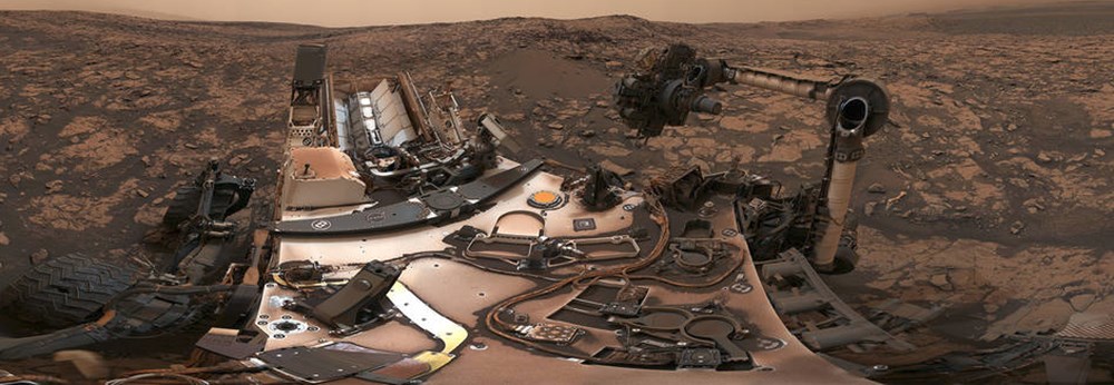 NASA'nın Curiosity aracı Mars'ın panoramik görüntüsünü paylaştı - 2