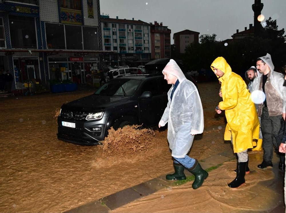 Ankara'nın Akyurt ilçesini sel vurdu - 6