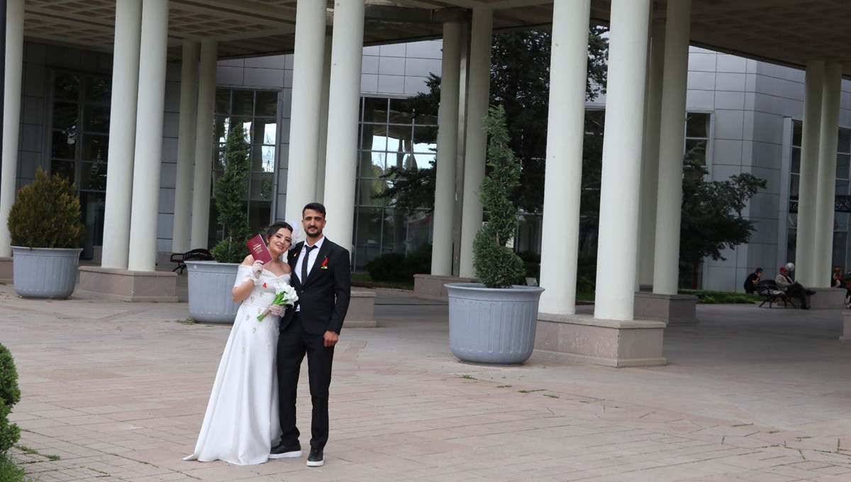 Gaziye hastanede nikah