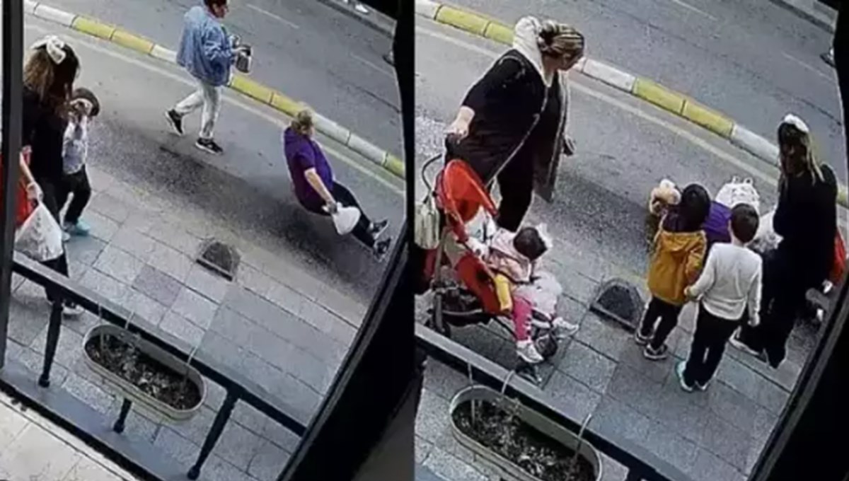 Üsküdar'da yola dökülen motor yağı nedeniyle yürürken kayıp hastanelik oldu