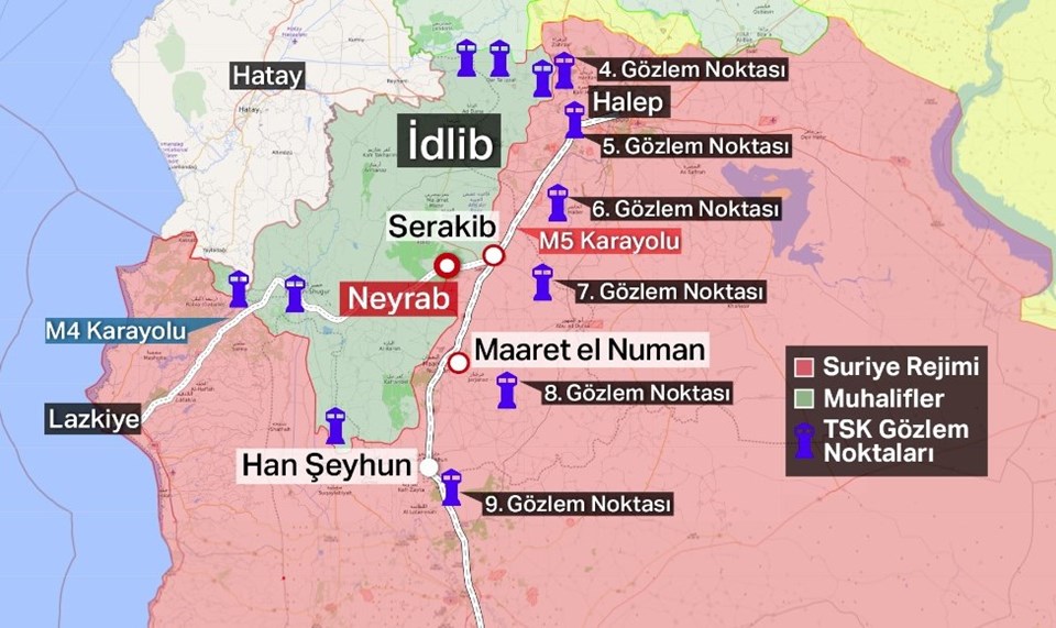 Son dakika haberi: Suriye İdlib'de 33 şehit, 32 yaralı - 1