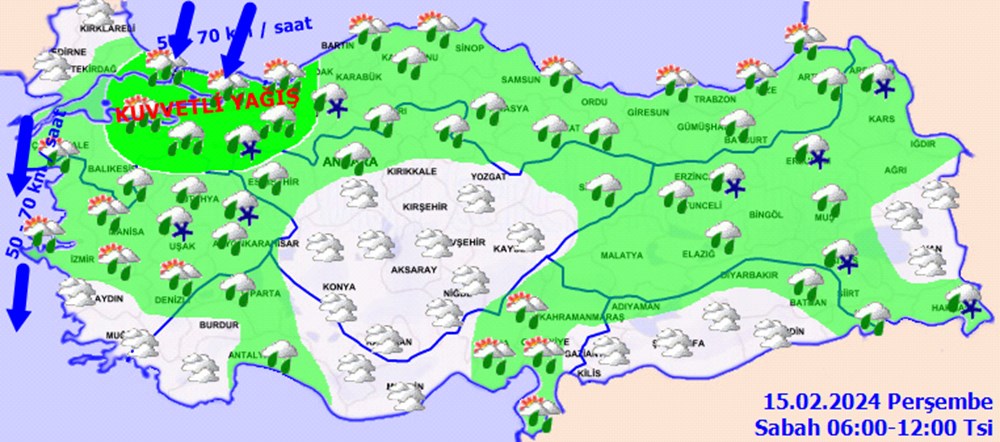Meteorolojiden İstanbul için uyarı (İstanbul, Ankara, İzmir 5 günlük hava durumu) - 2