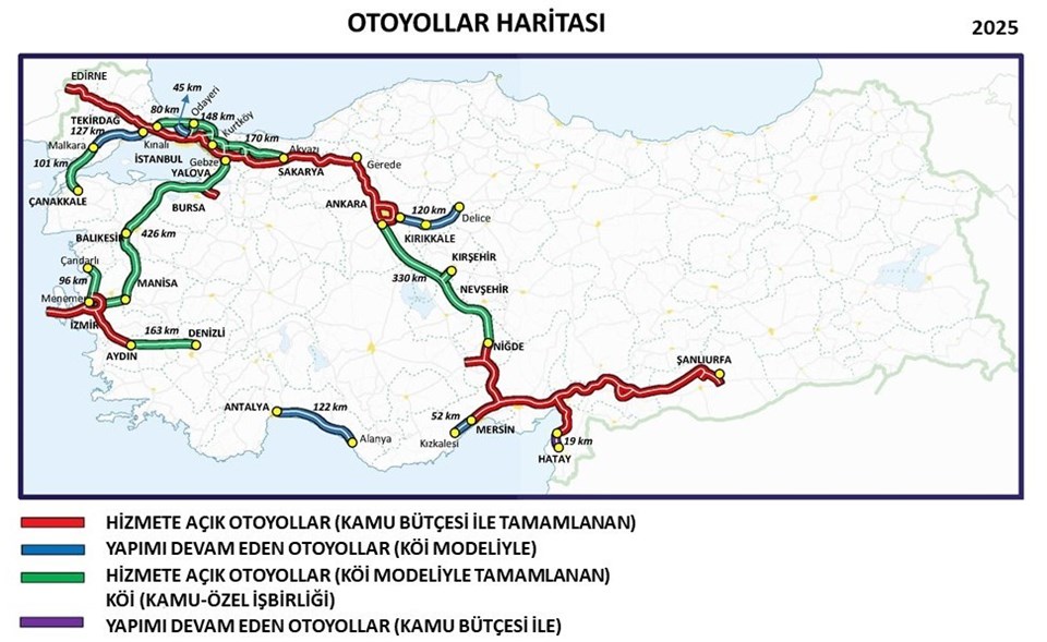 Köprü ve otoyollar özelleştiriliyor mu: Rutin bir durum - 1