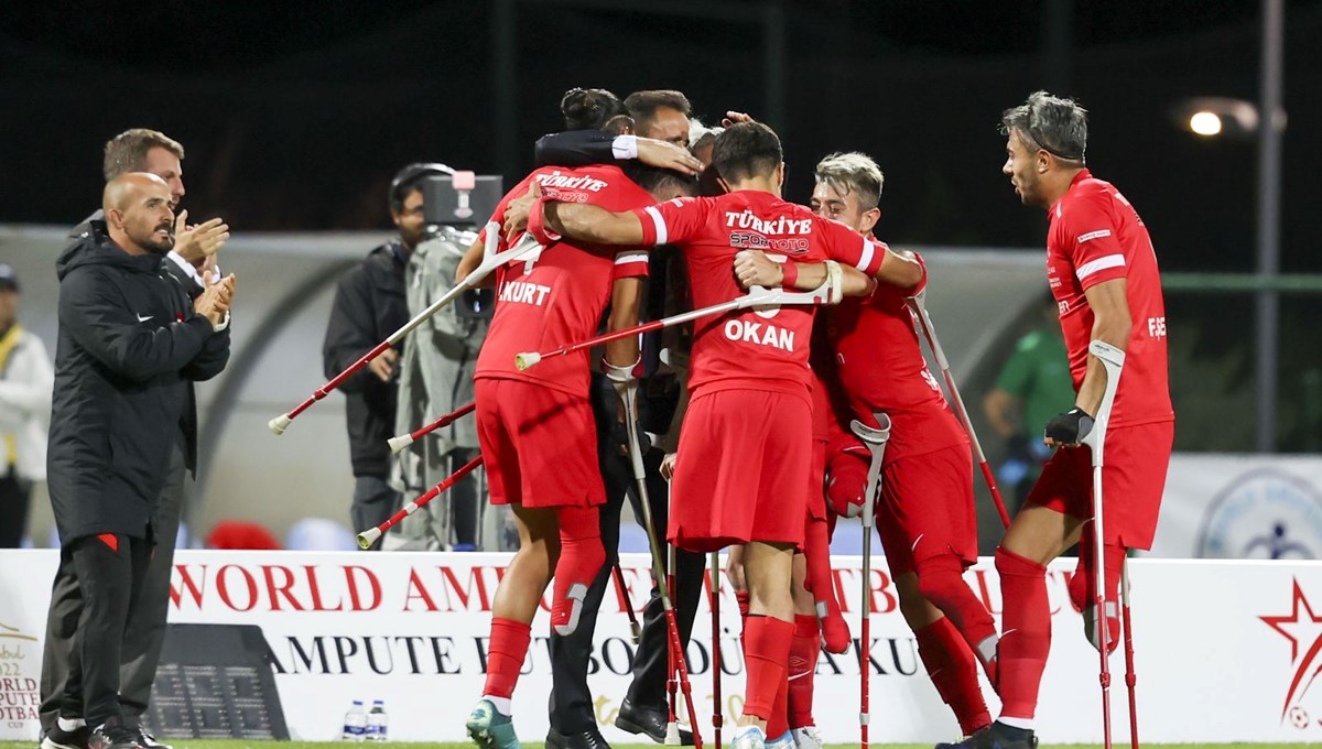 Ampute Futbol Milli Takımı çeyrek finale yükseldi