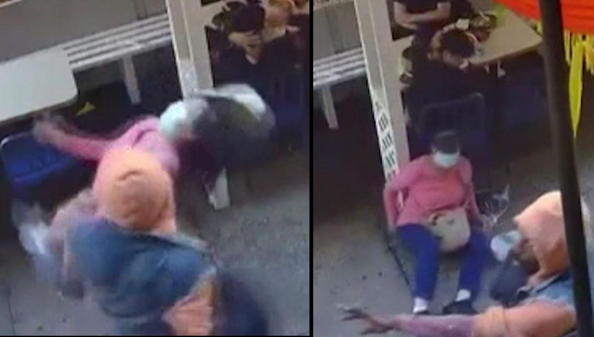 ABD’de Asyalı kadına ırkçı saldırı