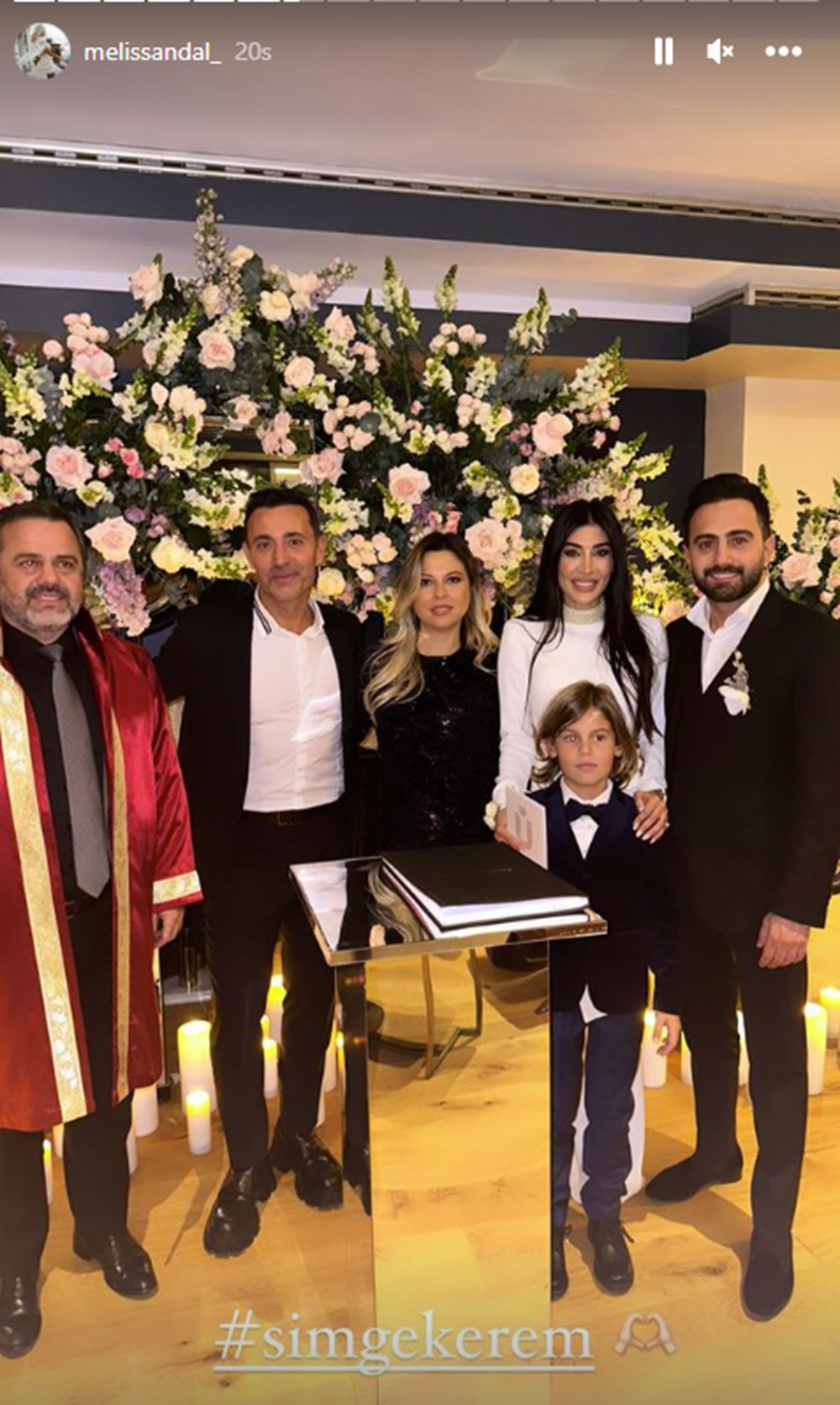 Mustafa Sandal baldızının nikah şahidi oldu - 4