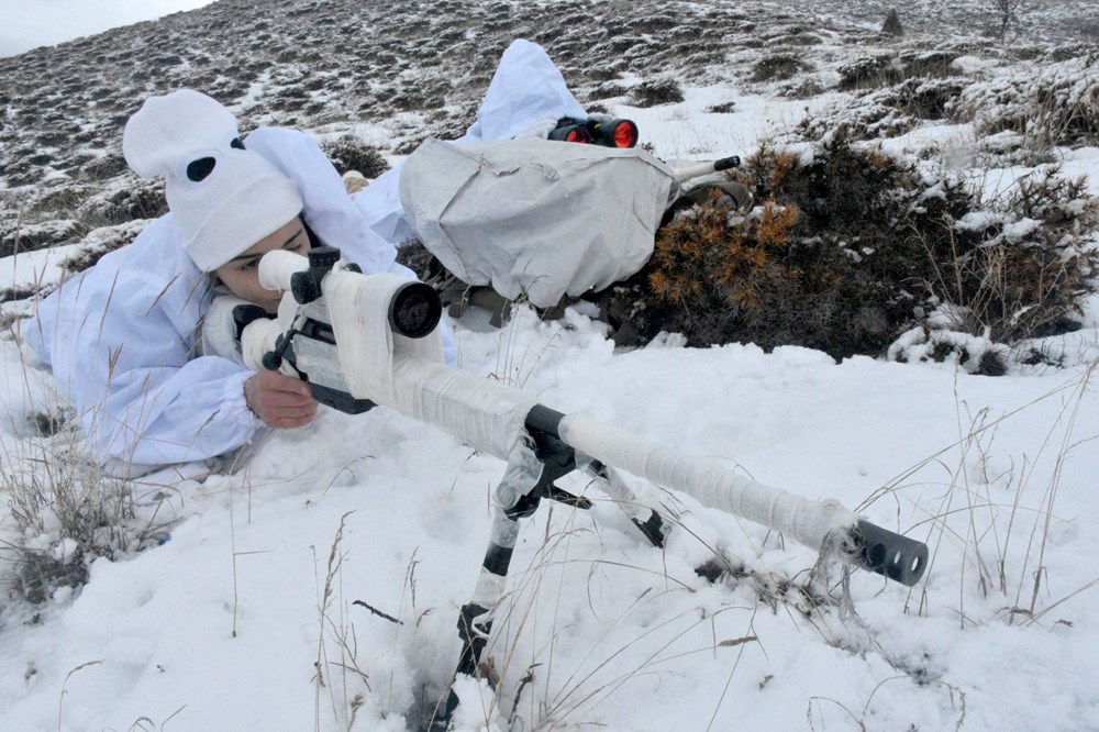PÖH'lerden Doğu Karadeniz'in karlı dağlarında kış operasyonu - 5