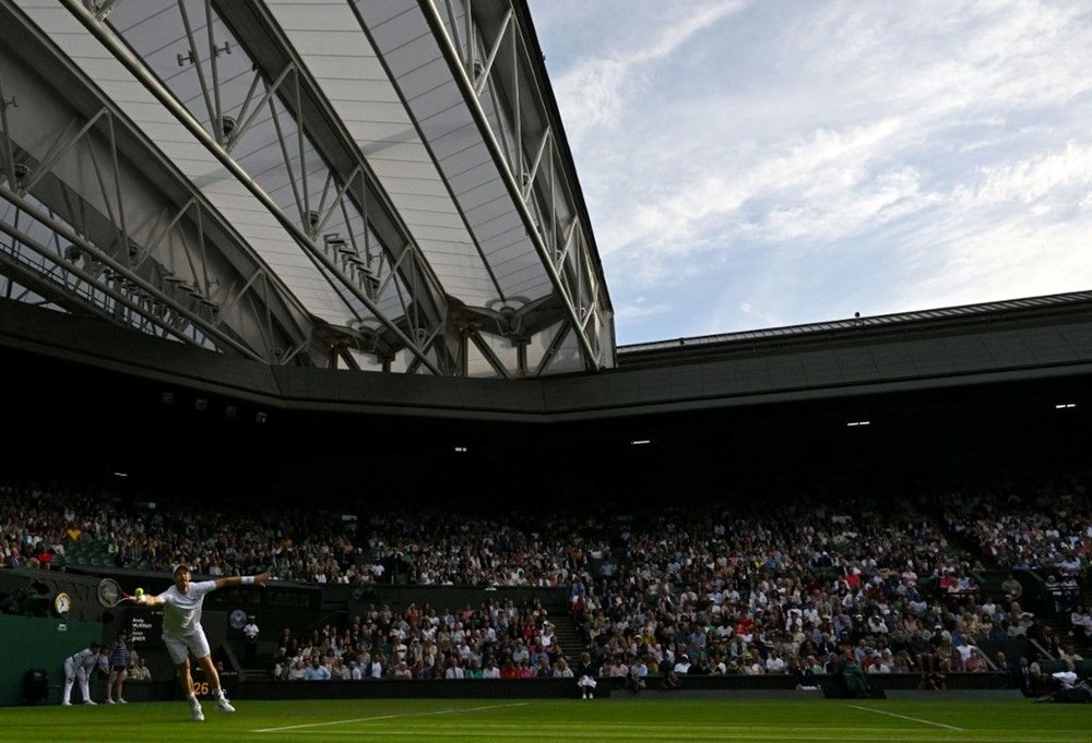 Wimbledon'da Murray-Isner maçında ilginç an - 1
