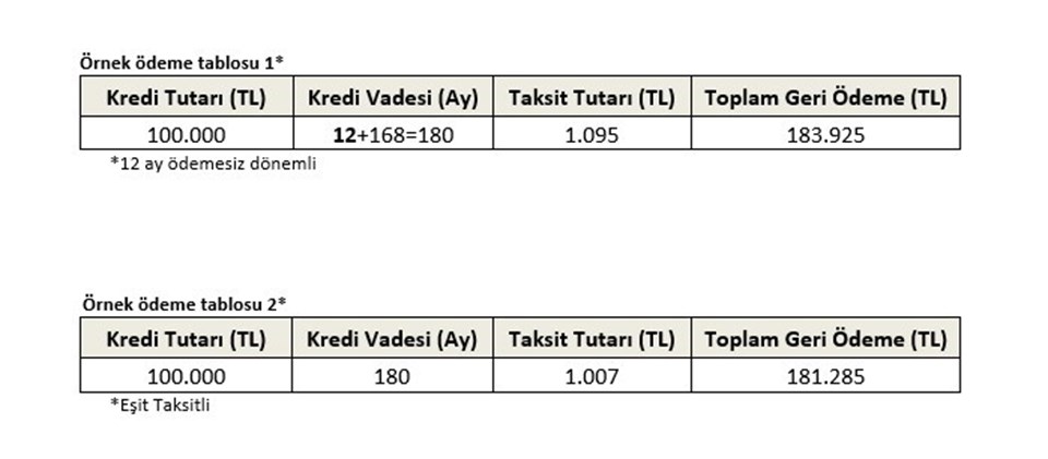 Kamu bankalarından 4 yeni kredi paketi (Bireysel destek kredisi sorgulama) - 2