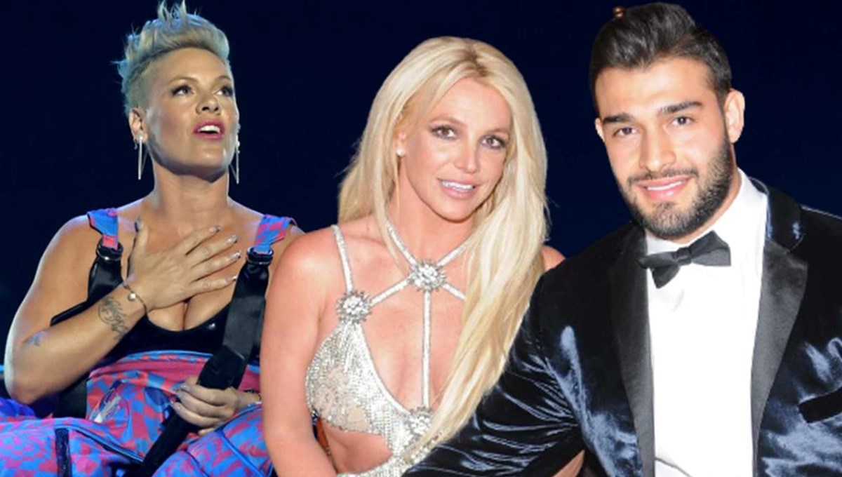 Şarkıcı Pink'ten boşanma sürecindeki Britney Spears'a destek Şarkıcı Pink'ten boşanma sürecindeki Britney Spears'a destek