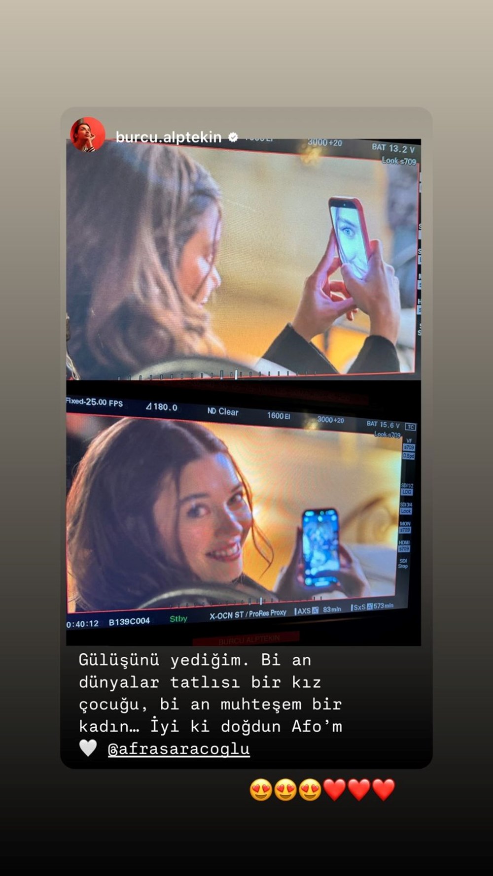 Afra Saraçoğlu 27 oldu: İyi ki doğdun gülüşünü yediğim - 4