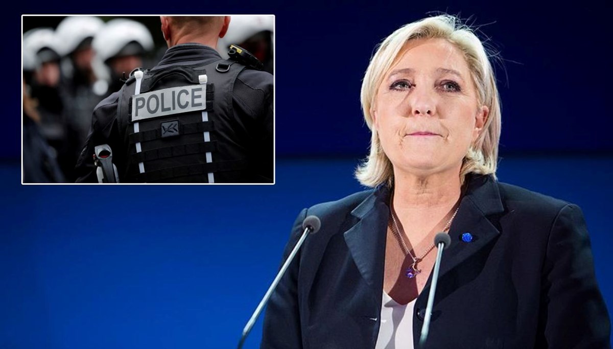 Le Pen'in partisine polis baskını